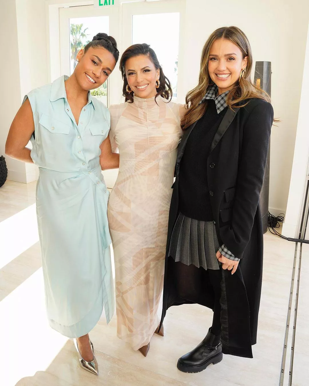 Ariana DeBose, Eva Longoria, and Jessica Alba