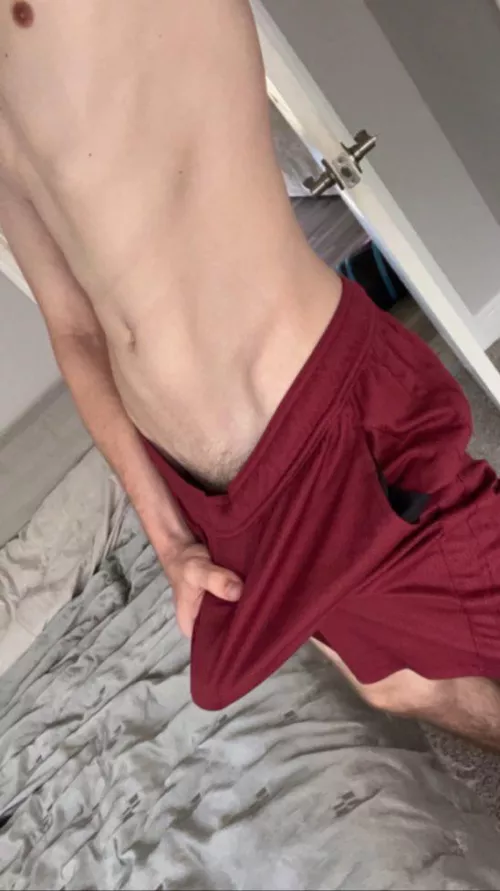 Barely keeping it in