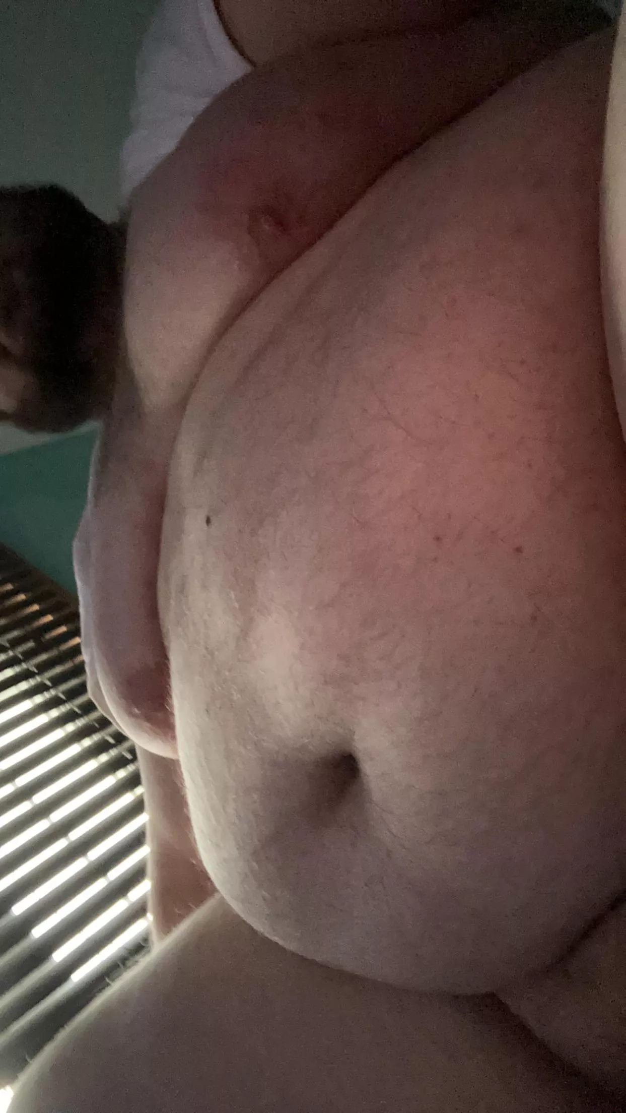 Big fatty needs his belly rubbed