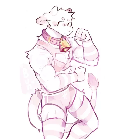 Buff cow