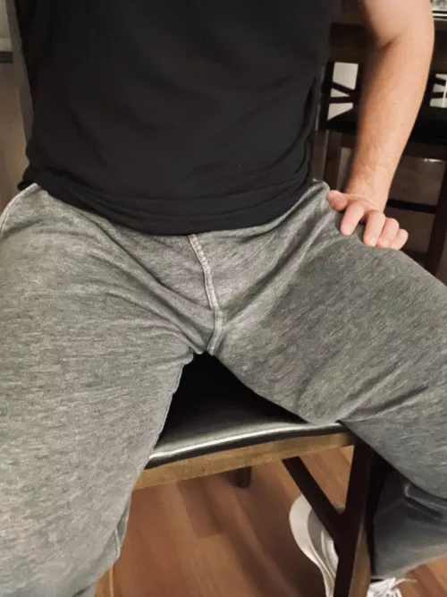 Chilling with my wife’s friends like this