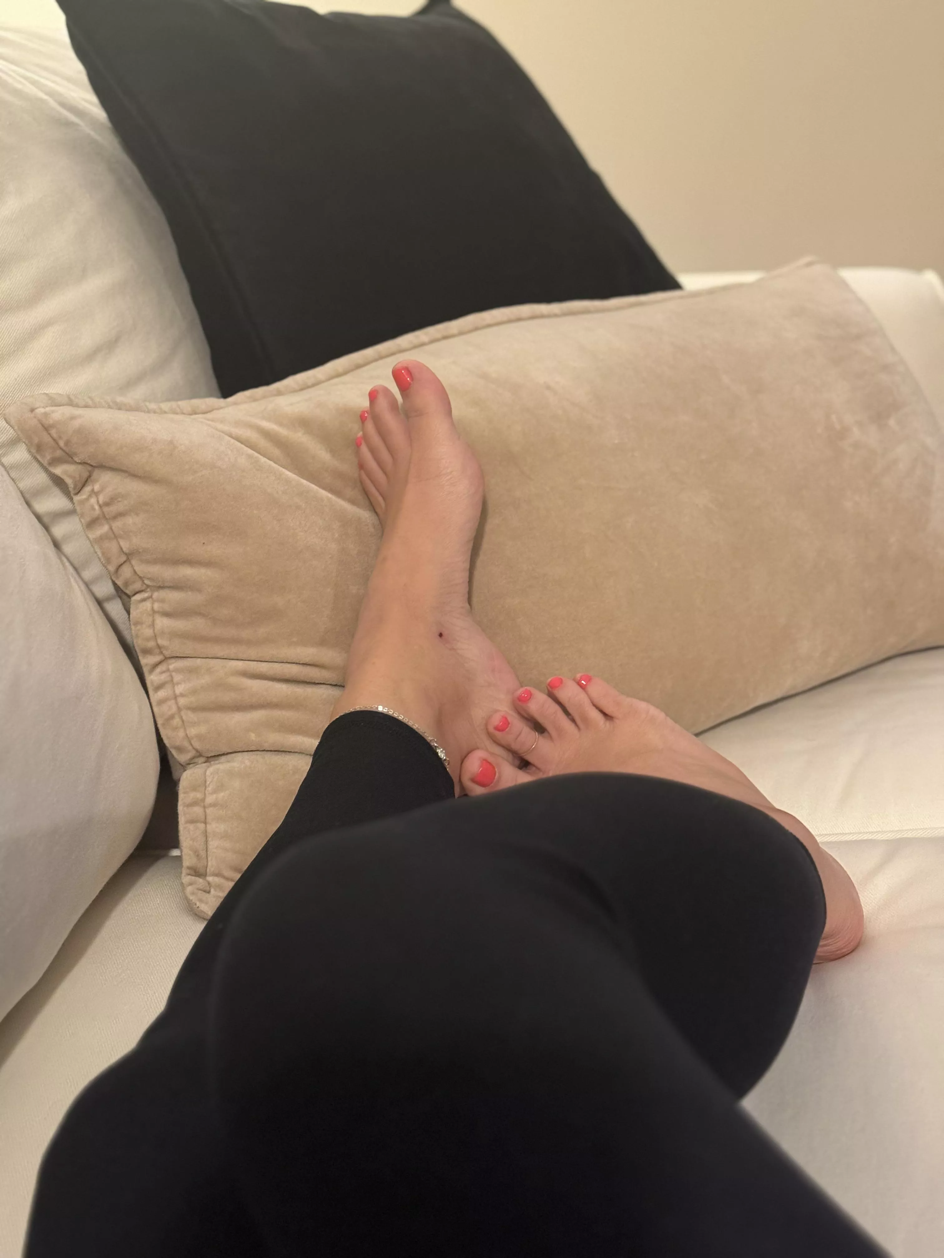 Color is called “cute as a button”…and don’t mind the casualty caused by my boots last night 😘