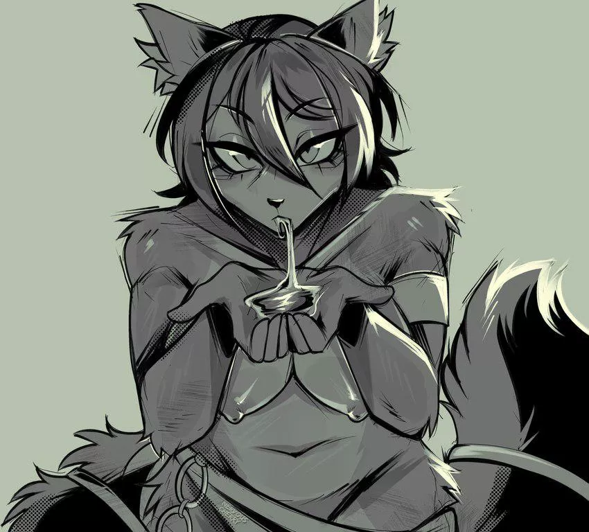 Cum puddle [F] (nervouscherry)