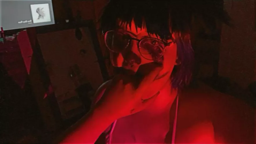 dont you wish you were gagging on my fingers instead? 🤭