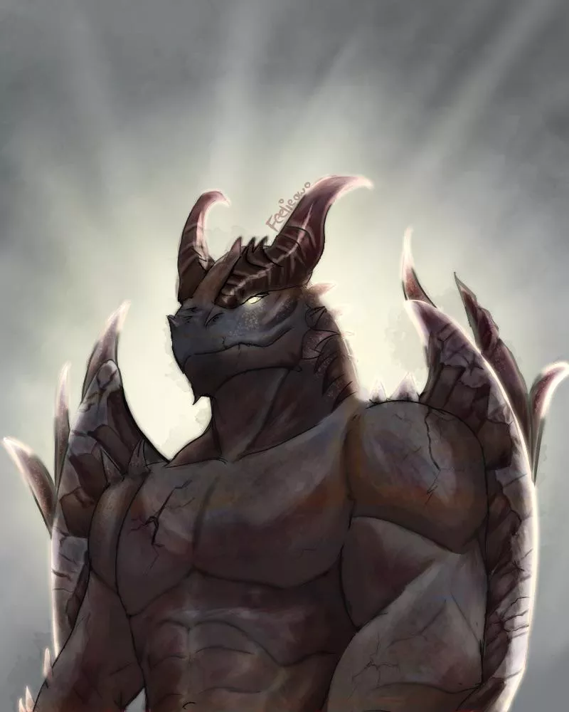 Dragon 🐉 (art by me)