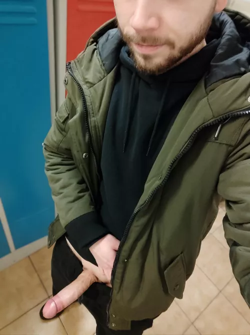 Excited to hit the gym... a bit too excited.