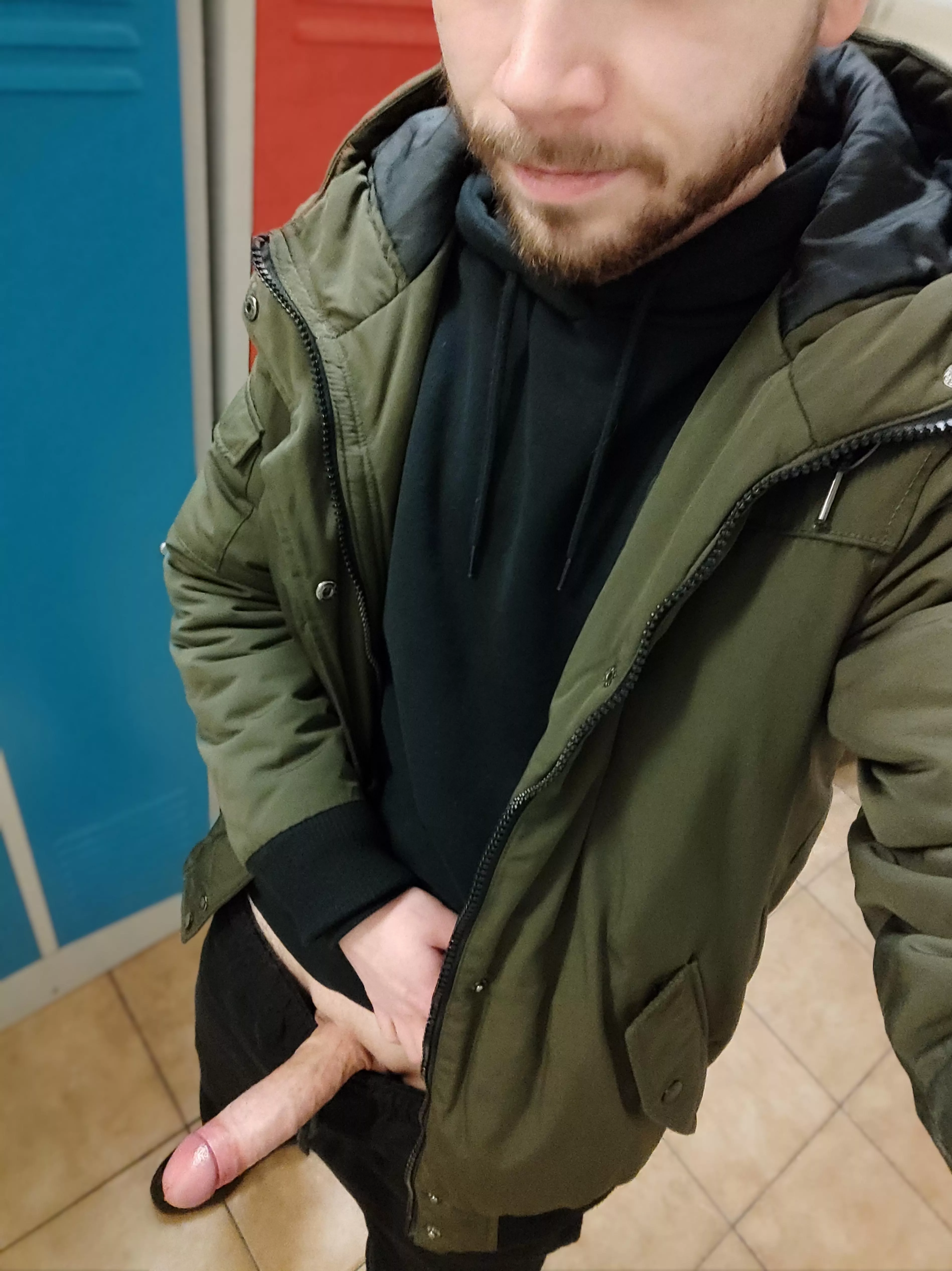 Excited to hit the gym... a bit too excited.