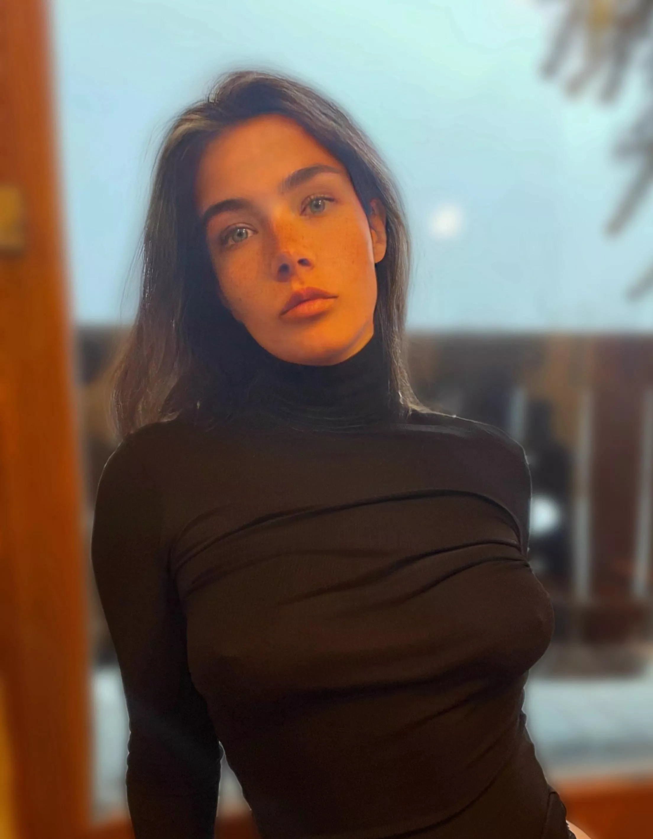 Feeling a bit sick but still selfie worthy?