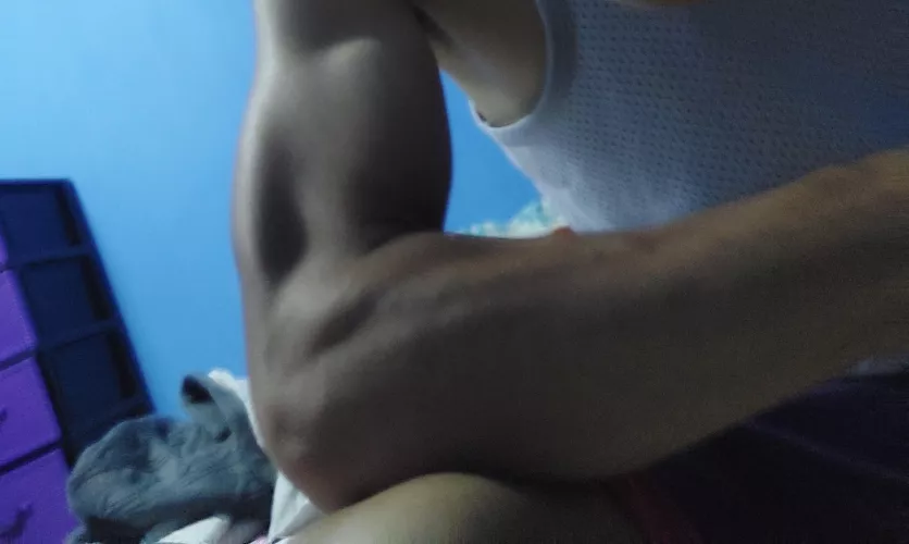 Forearms after using grip daily