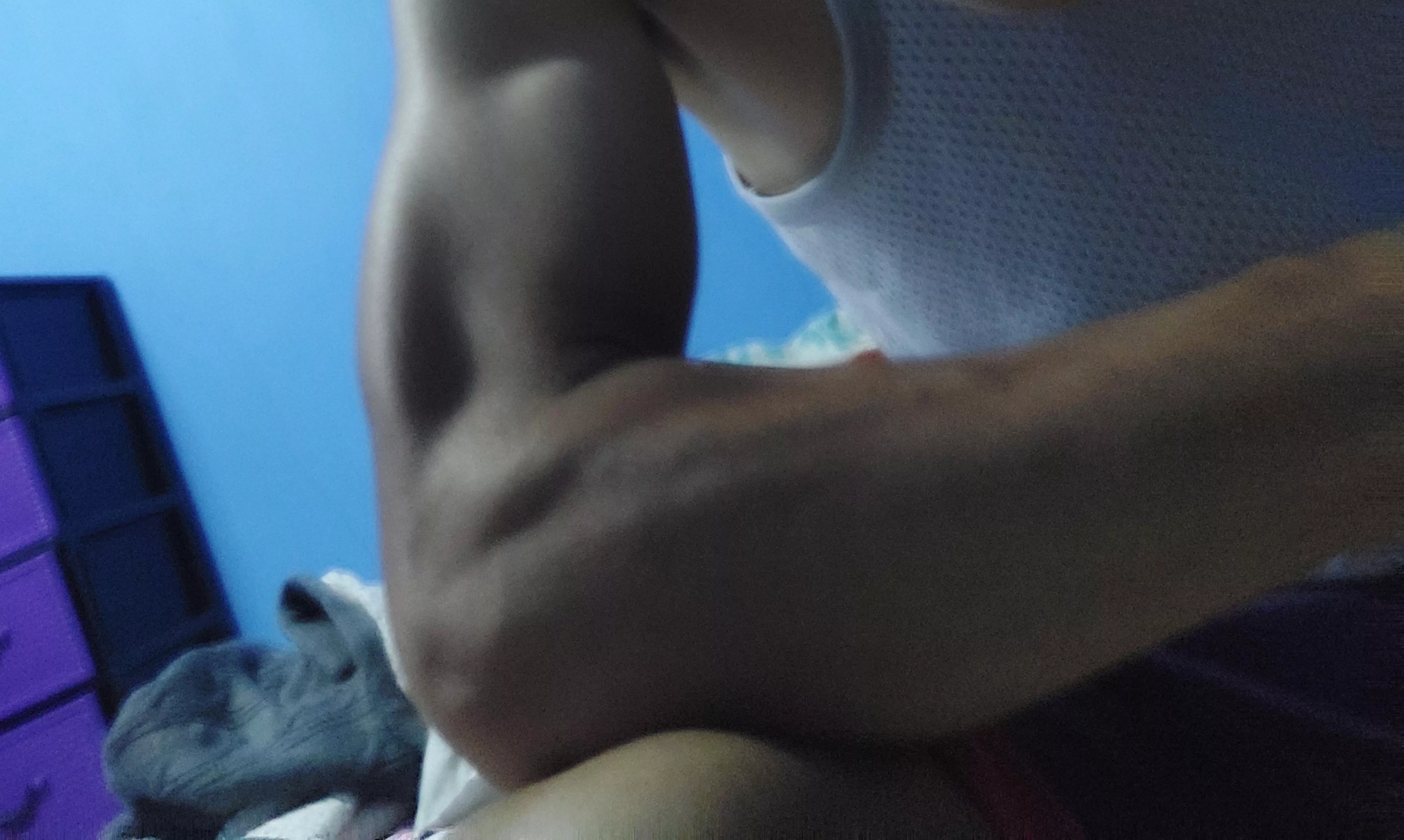 Forearms after using grip daily