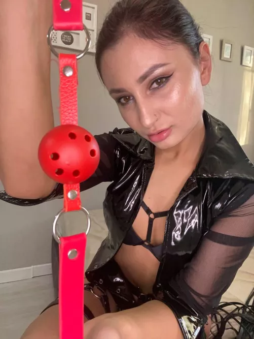 gag me with this gag and fuck me hard