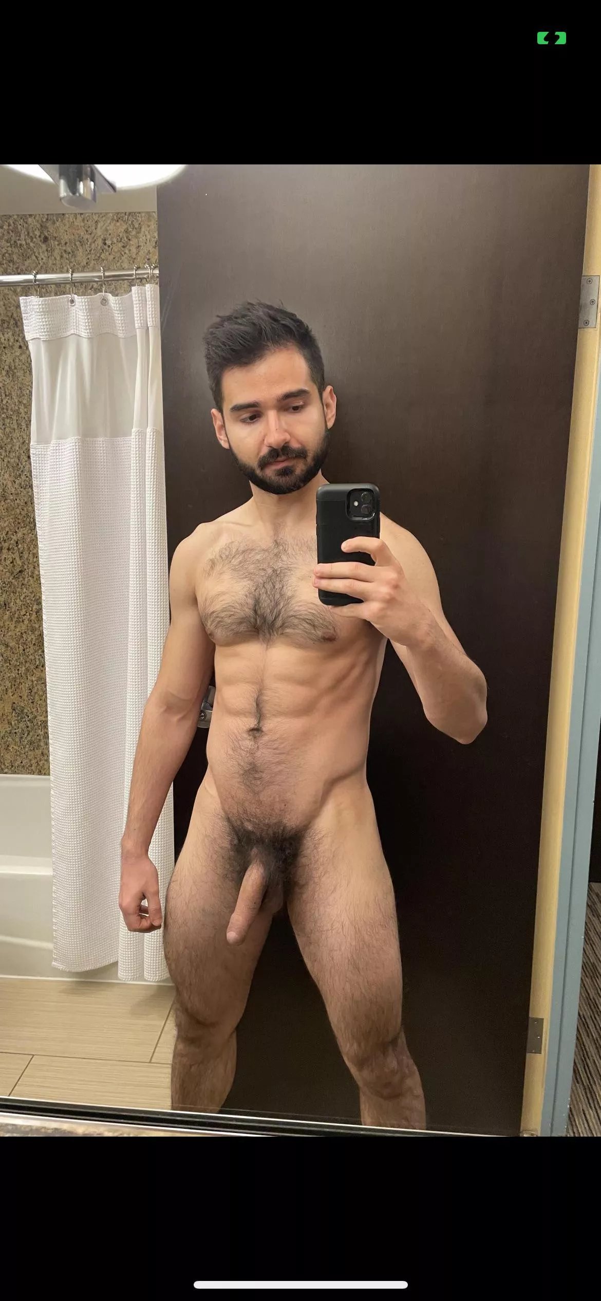 Hotel bathroom lighting really is the best.