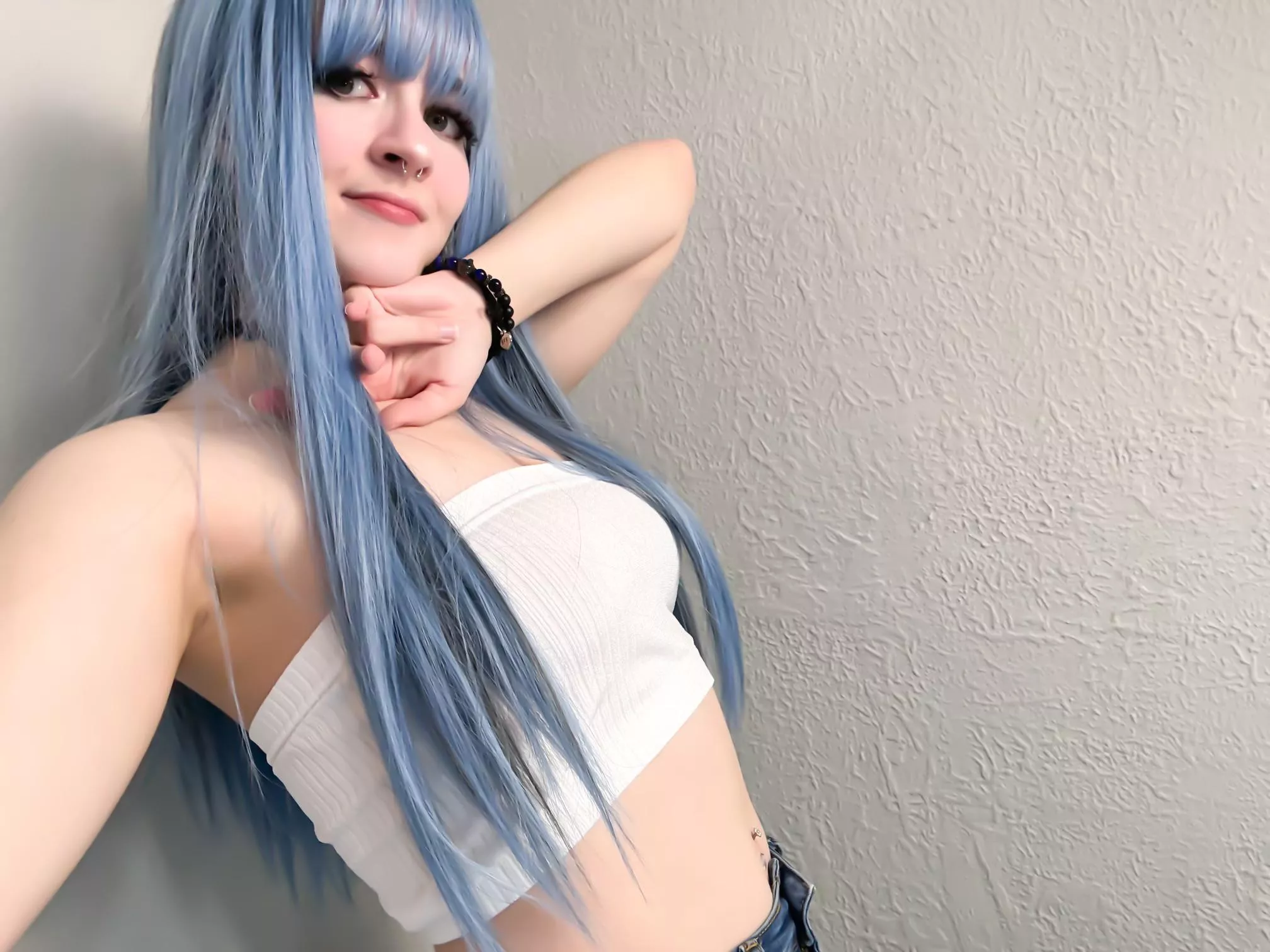 I hope the rain doesn’t soak my white top