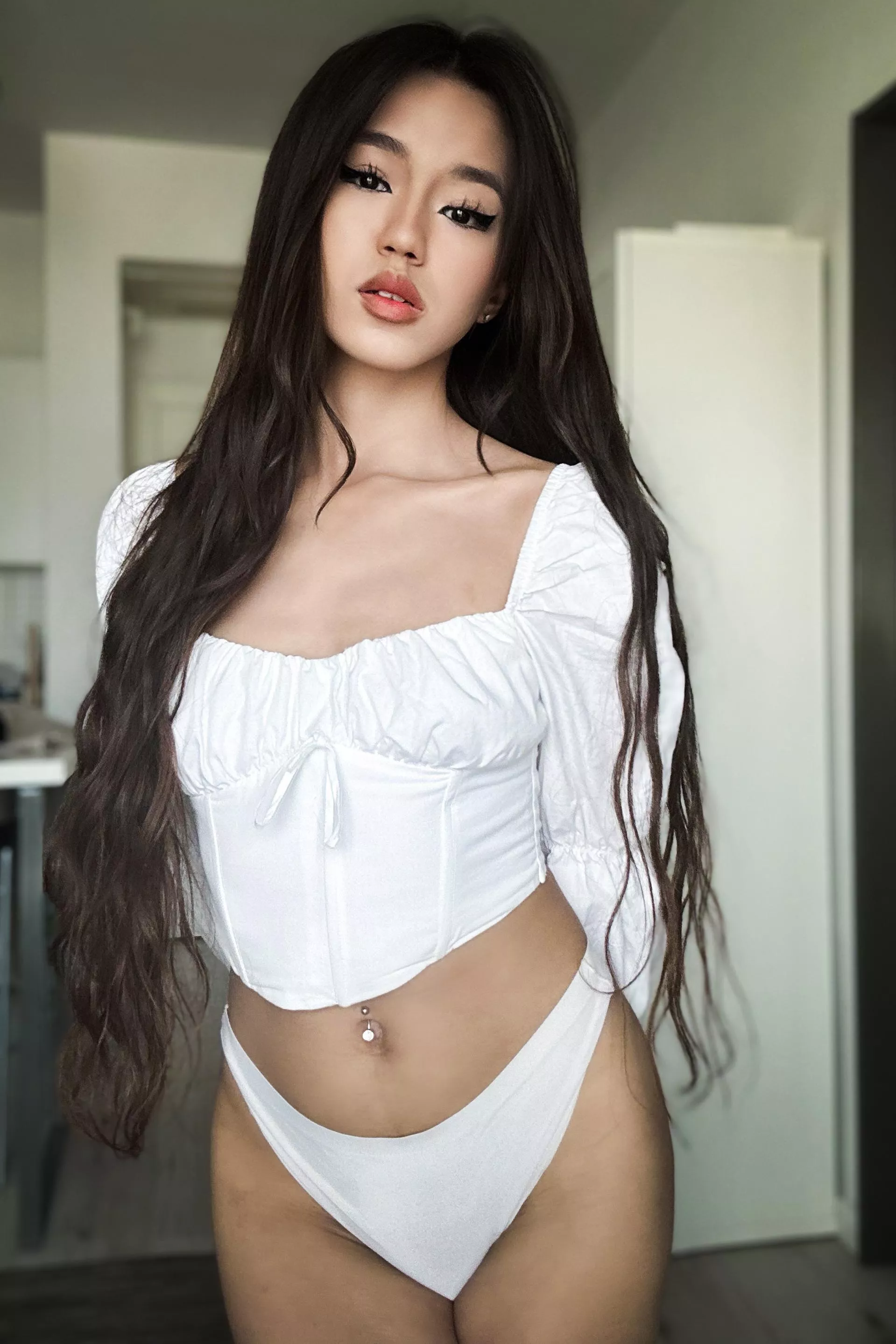 I try to buy clothes that I don't mind tearing