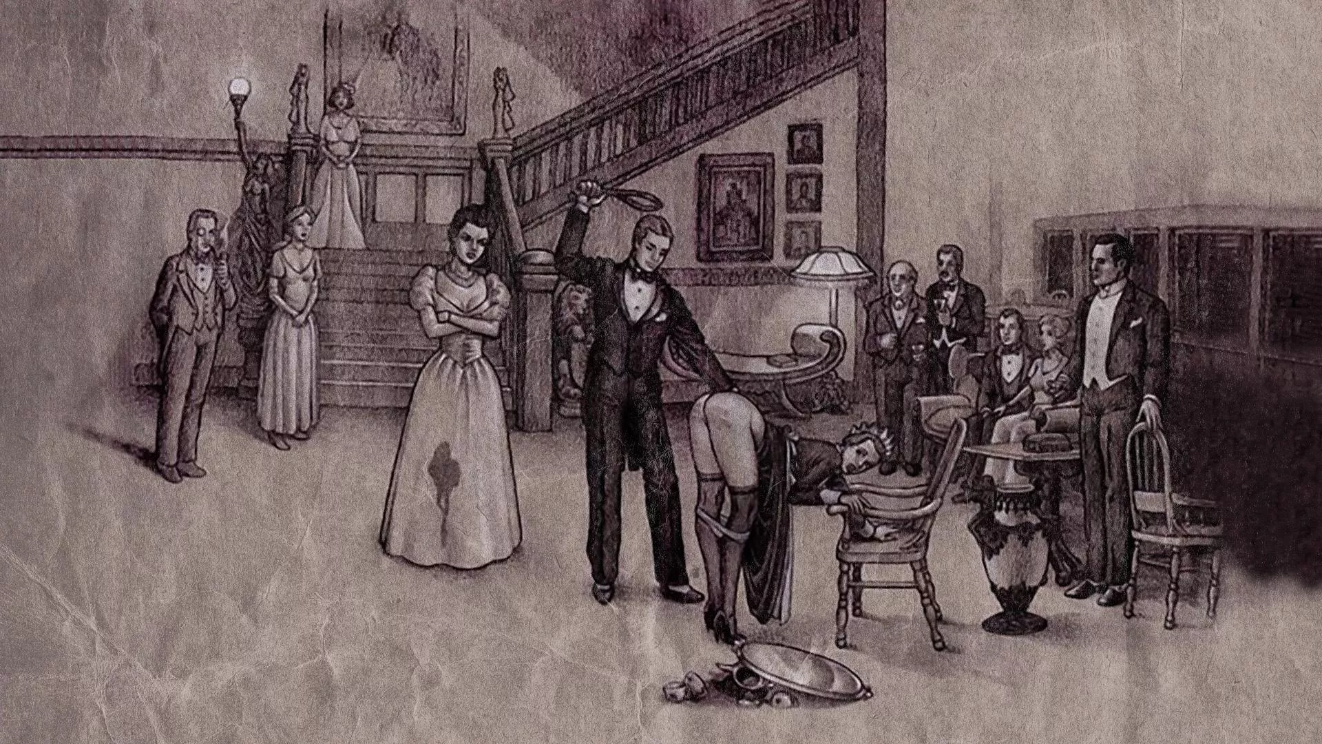 In the old days, servant girls who messed up would be disciplined severely