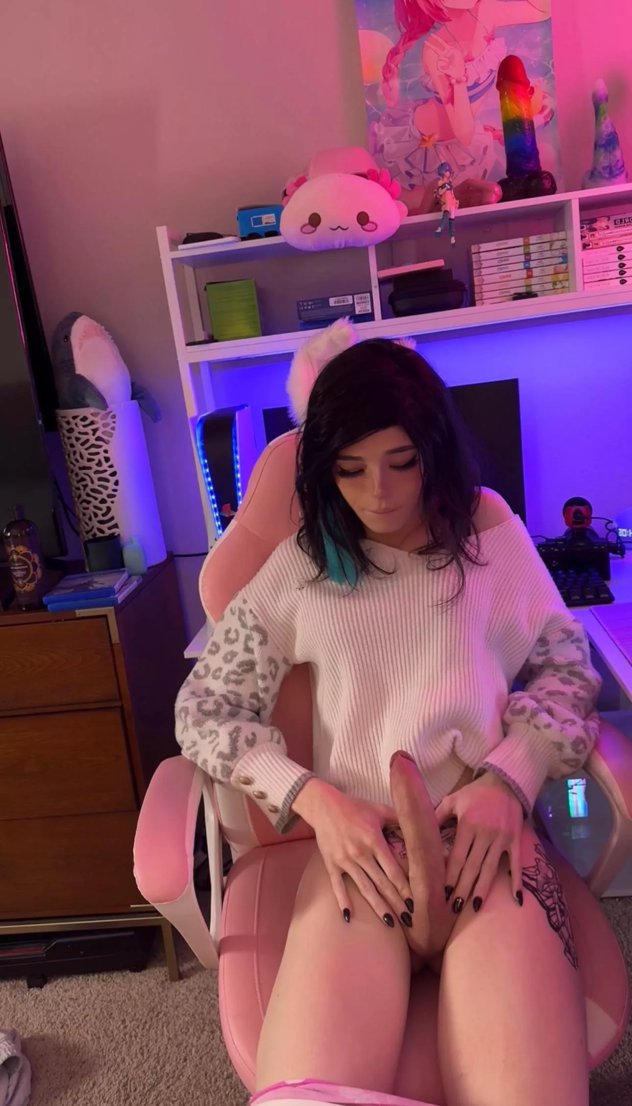 It’s pretty much just getting pegged 🤭😈 don’t worry about it!