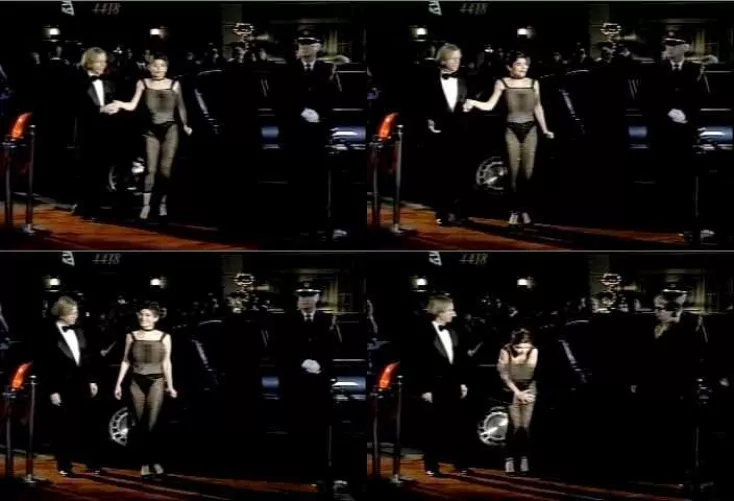 Laura San Giacomo pixelated plot in the 