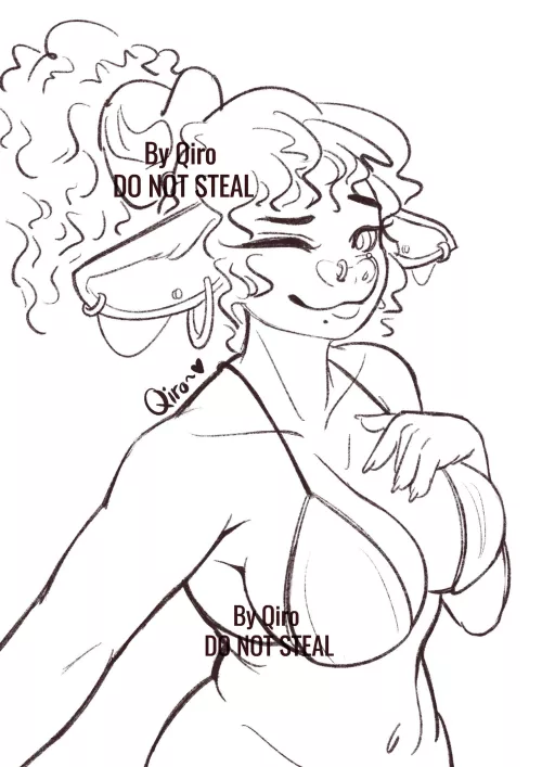 Lineart of my new oc