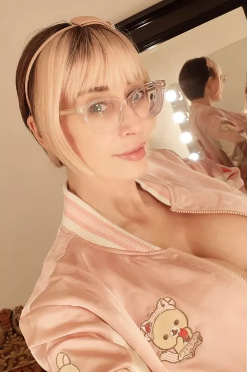 Looking cute in Korilakkuma jacket