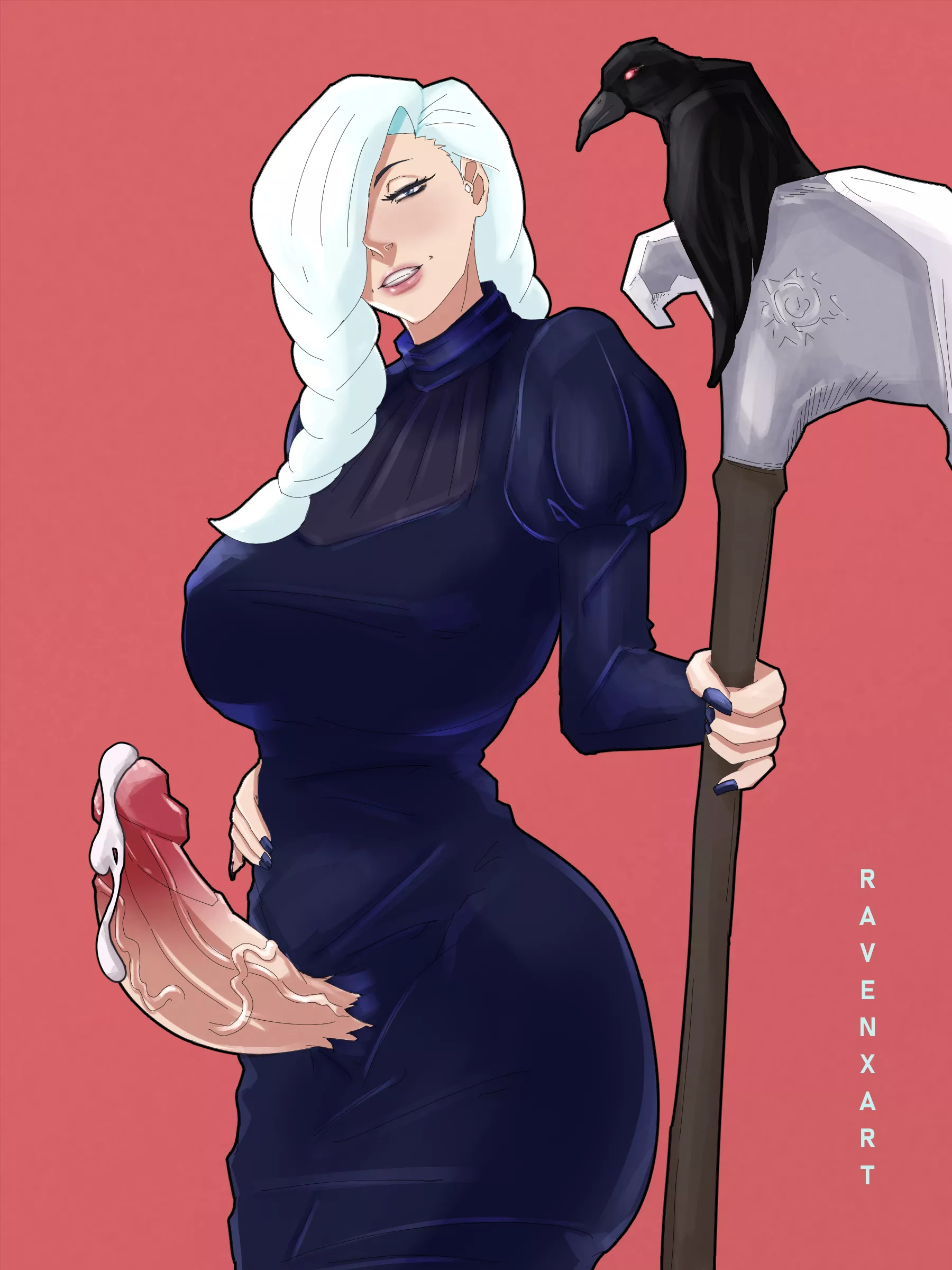 Mei mei's new cursed technique - Sukuna's going to have a really hard time (art by me)