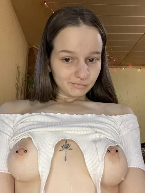 My nipples would look good in your mouth