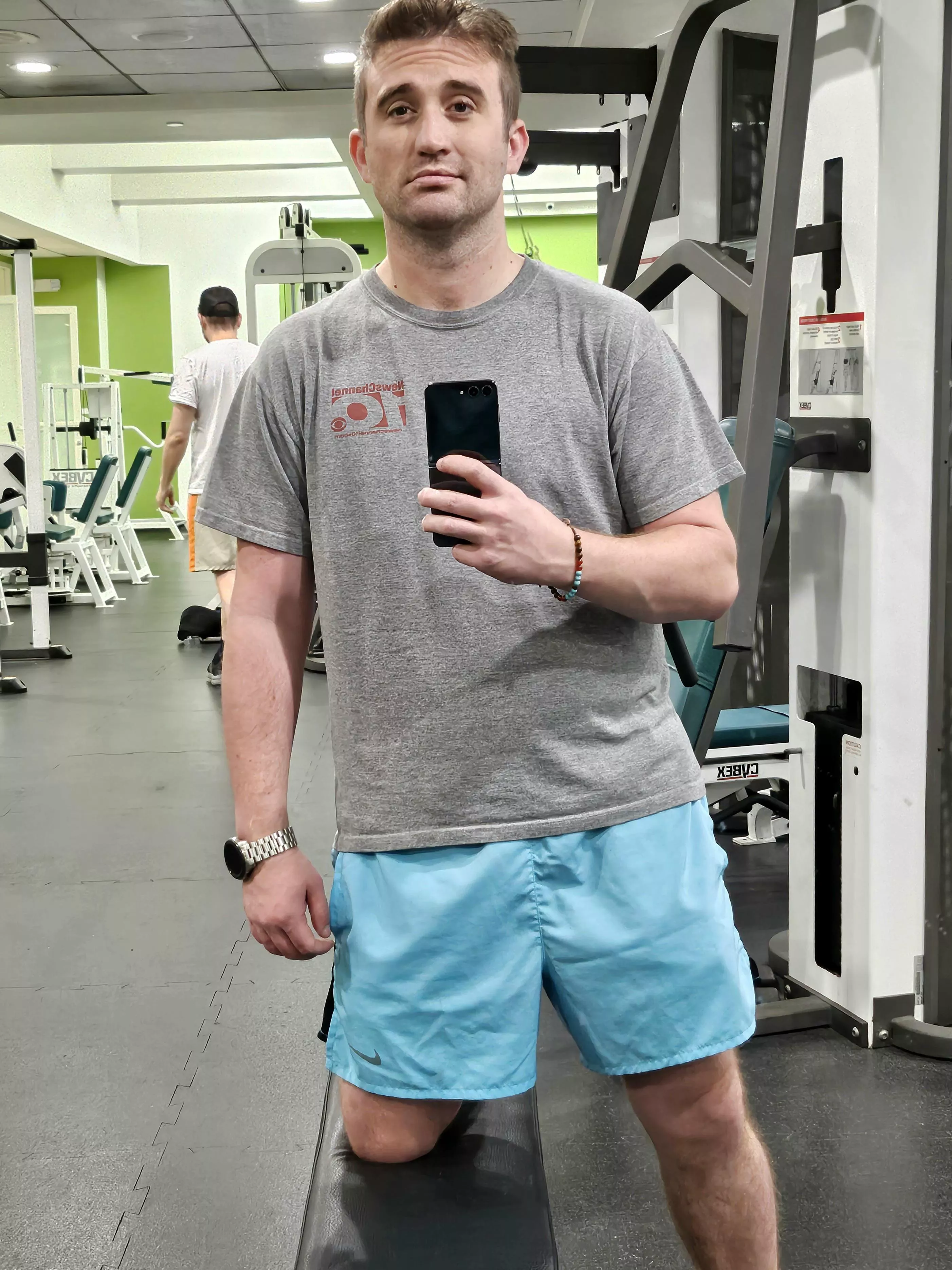 Nearly had the gym all to myself last night πββοΈ Nearly had the gym all to myself last night πββοΈ