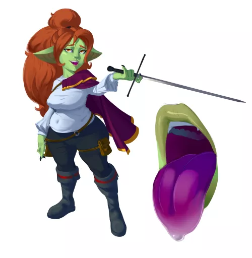 [OC] [For Hire] Goblin Duelist