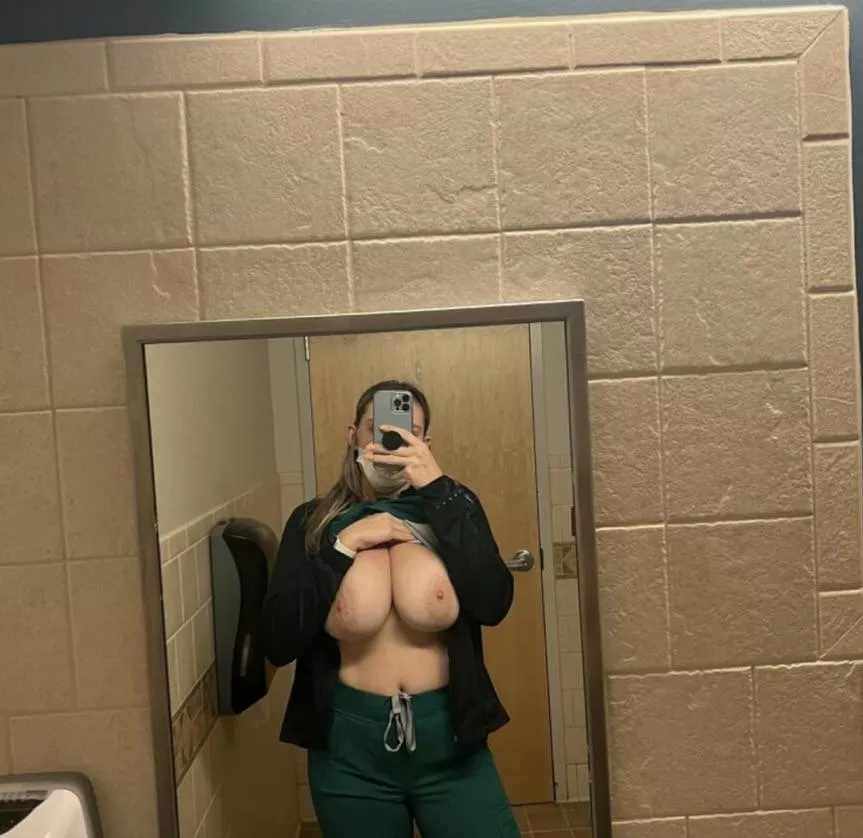 Quick little pic in the restroom