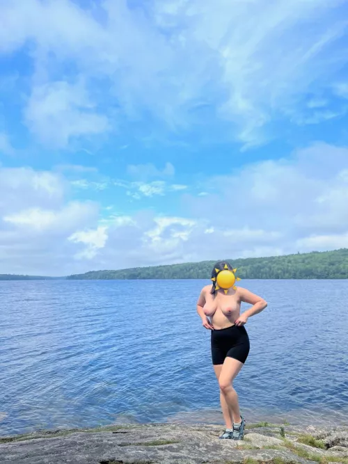 Reminiscing on my topless summer hikes