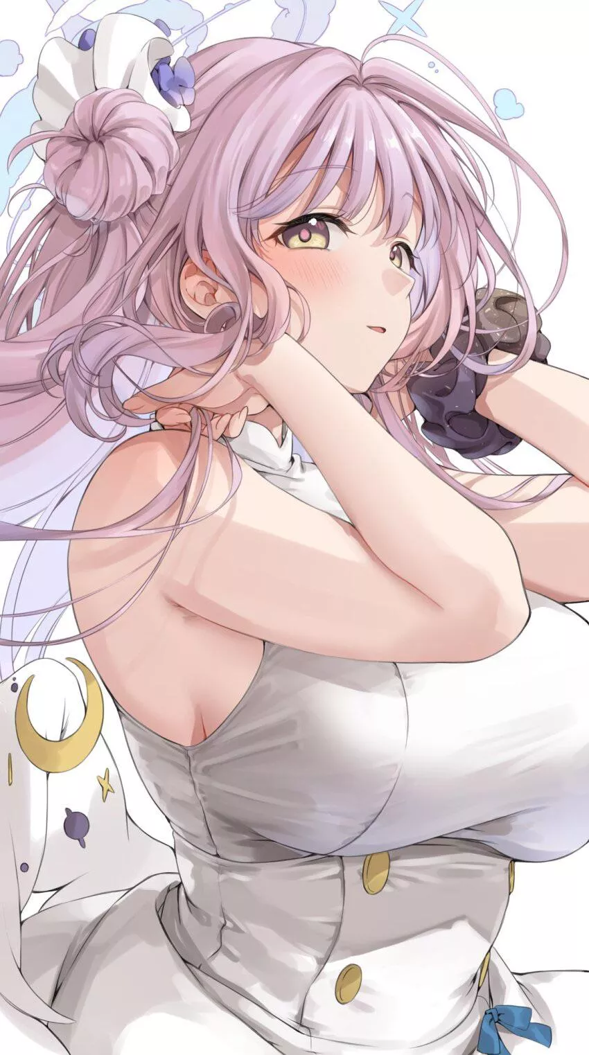 Sexy and cute angel waifu