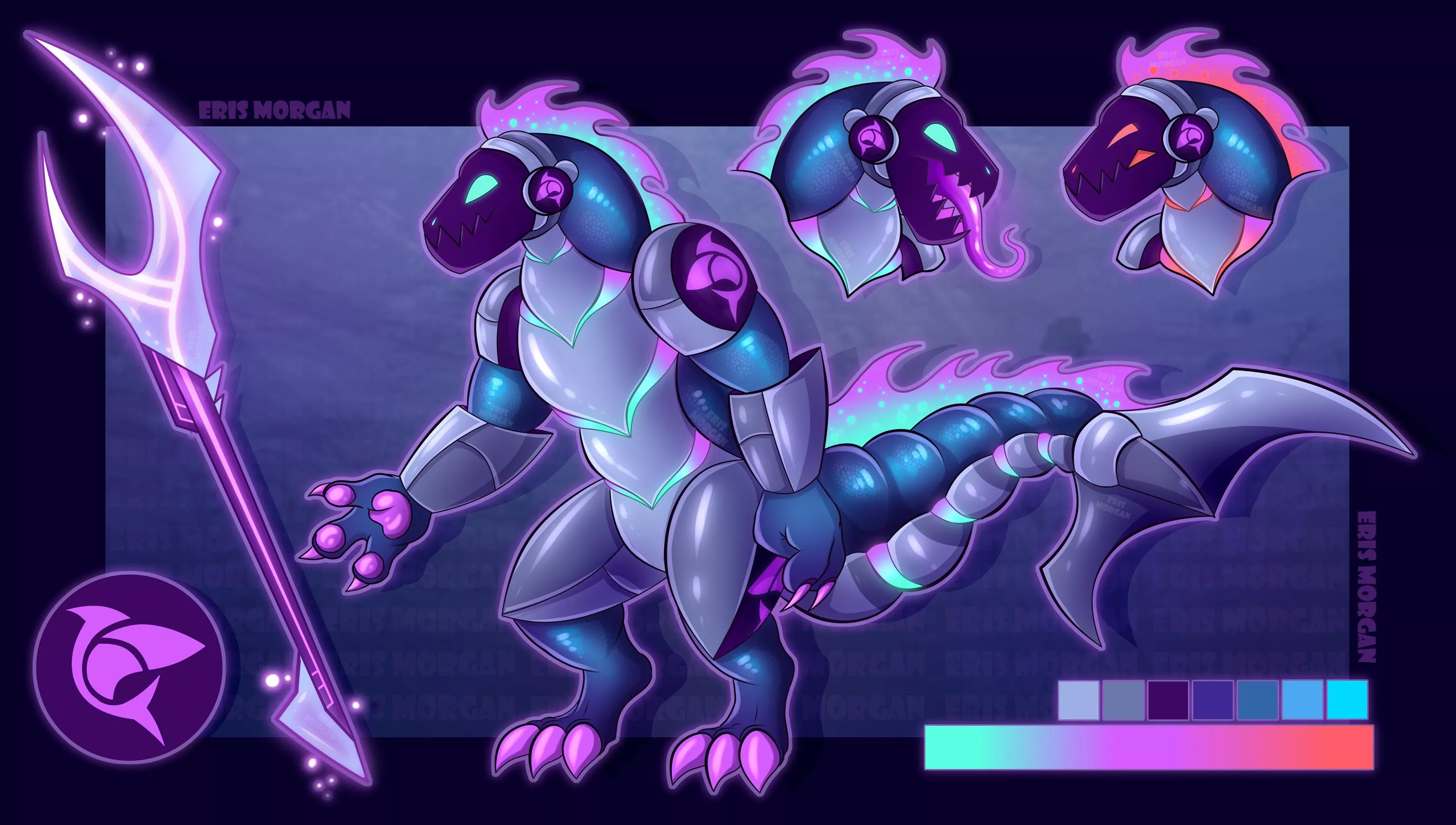 Shark Protogen Adopt Auction ( Art by me) - More info in comments