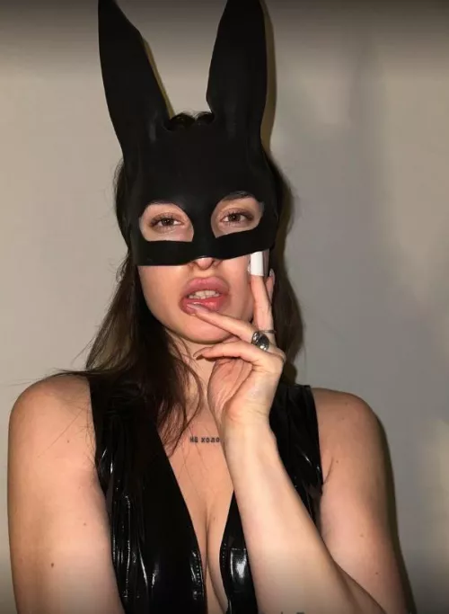 Some 🐰 are biting 🤫