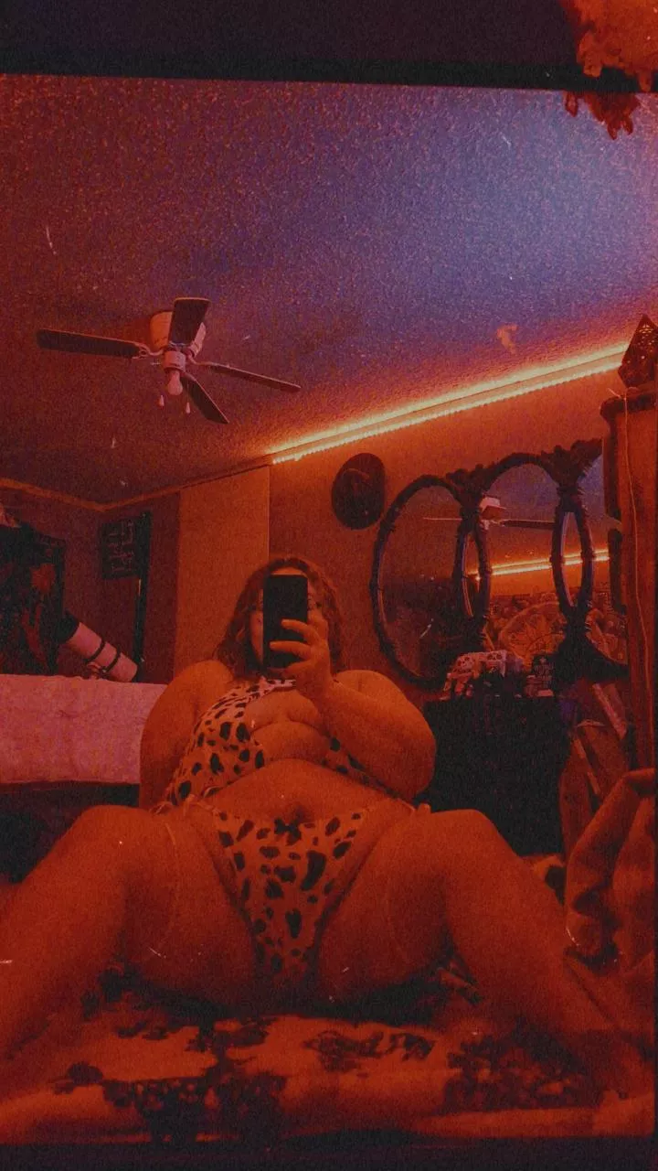 Spread open, waiting for daddy 😈