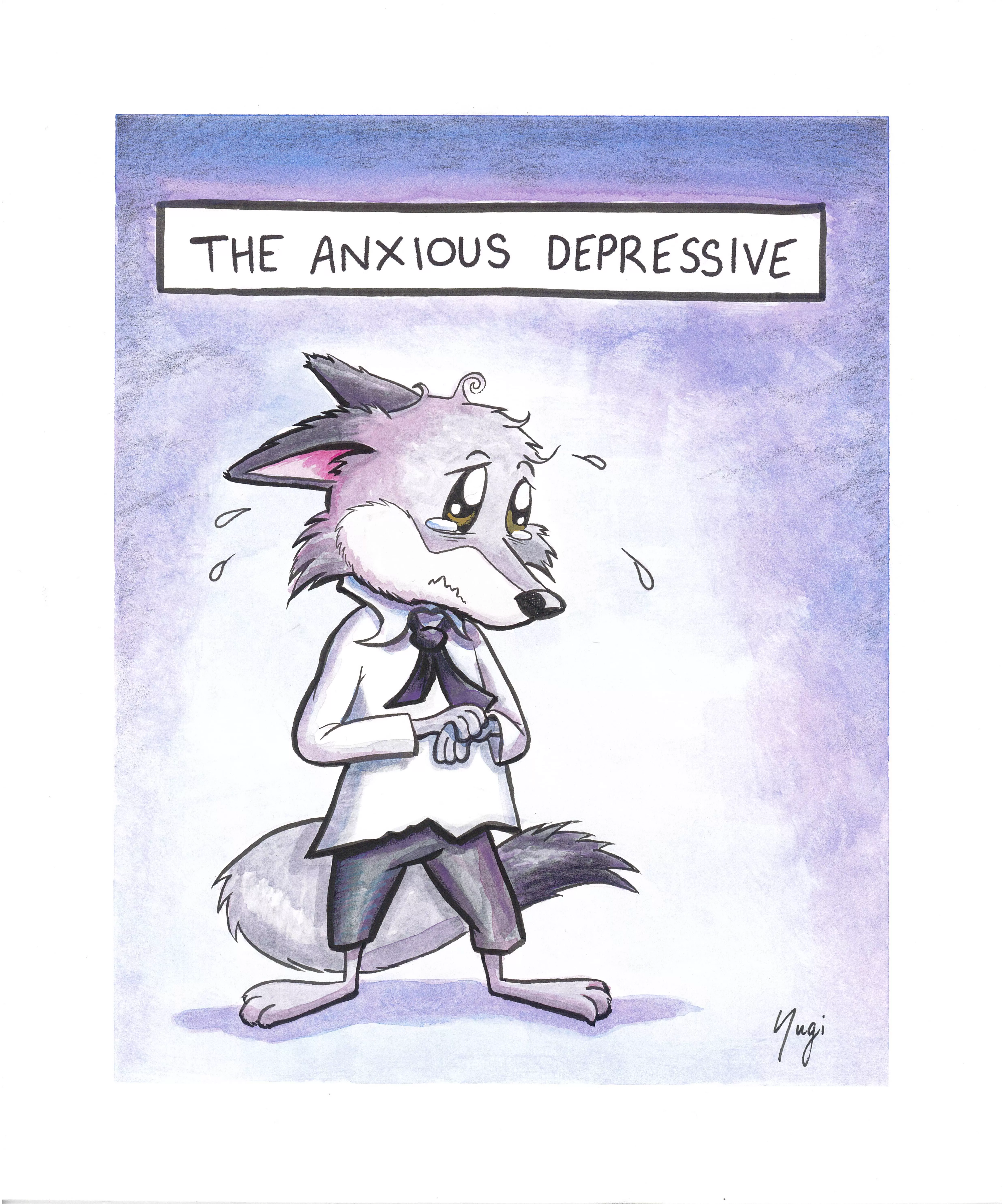 The Anxious Depressive (my art)