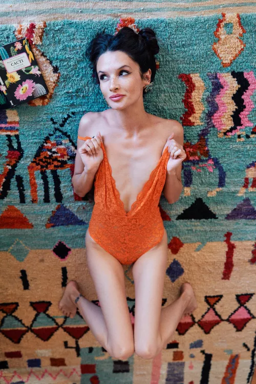 Thigh gap from above. Sometimes you've gotta shift your perspective. ;)