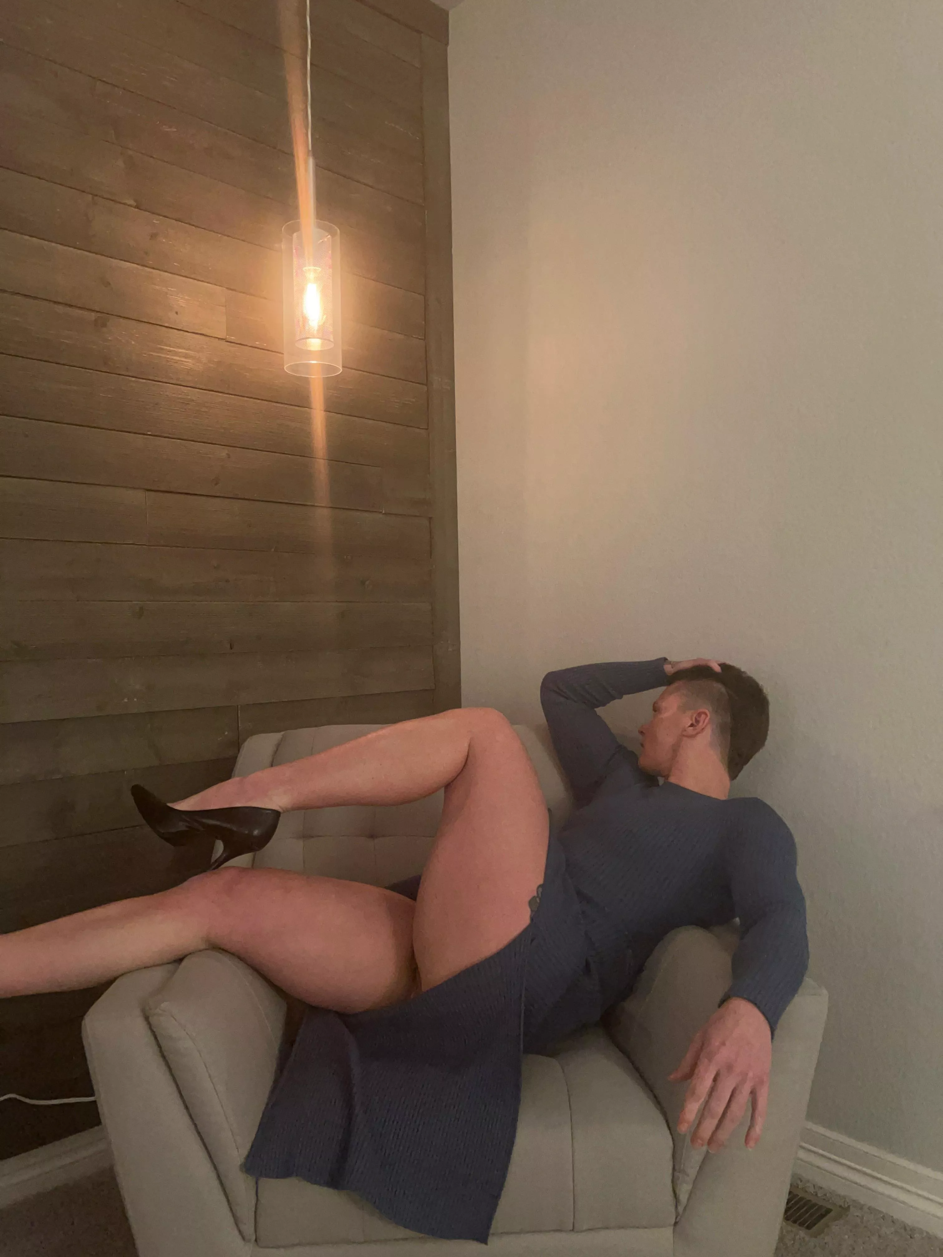 Think you could handle these thighs around your sides?