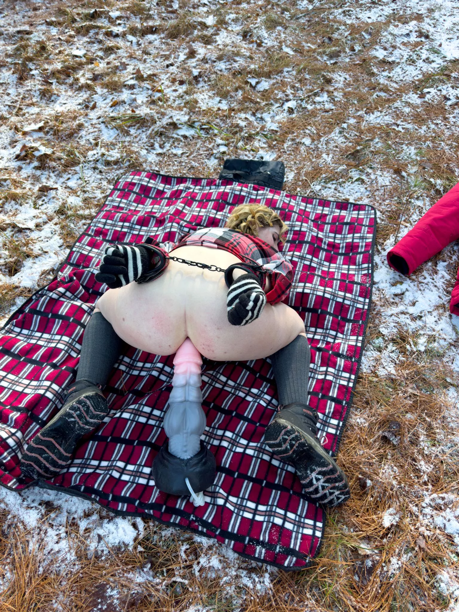 tied up ready to be filled