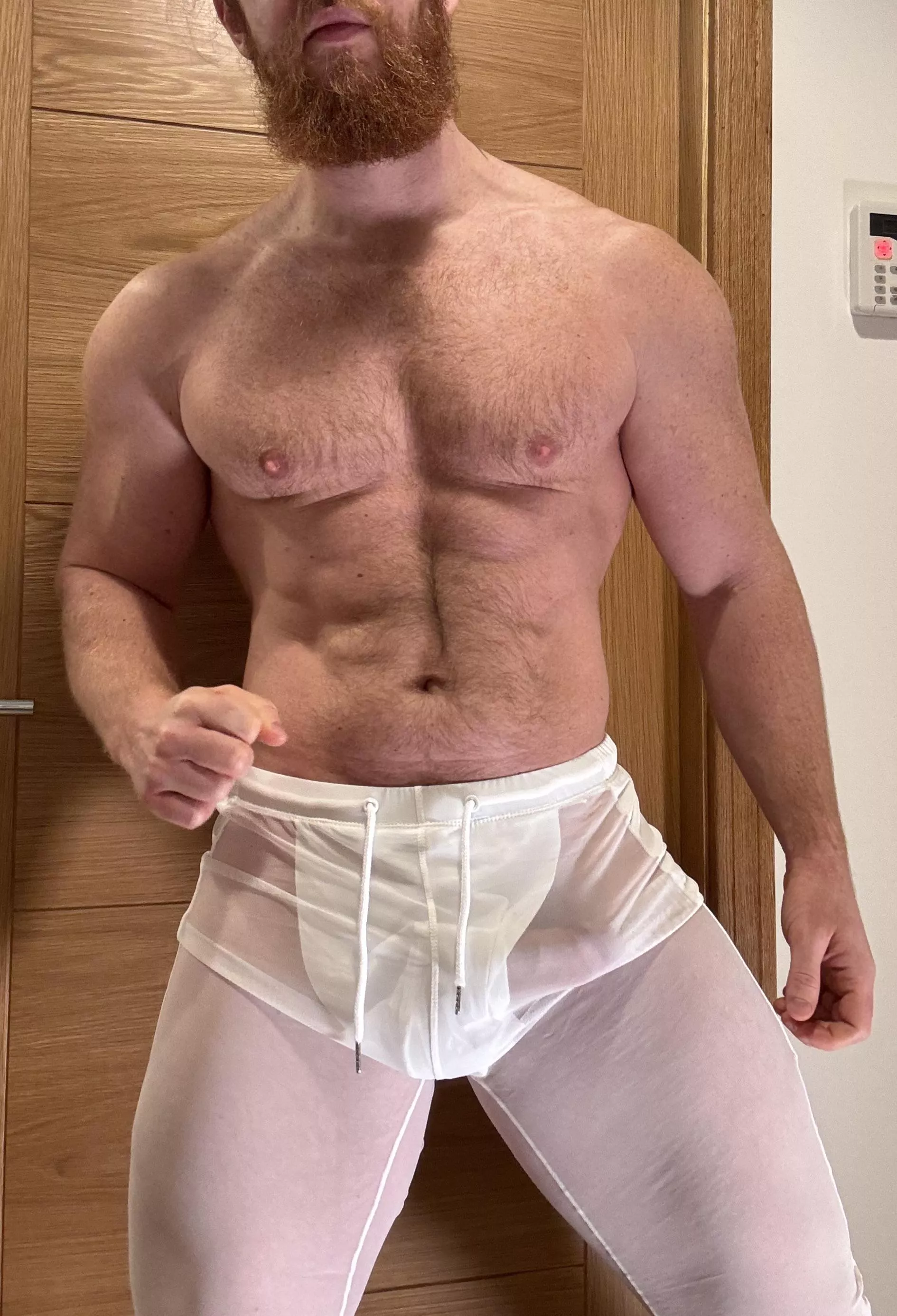 Wanna get a bear hug from a hairy Nordic muscle Daddy?