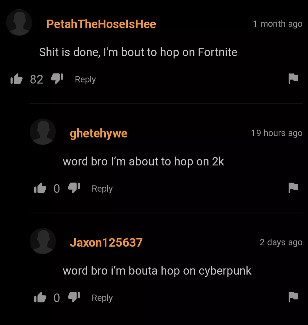 What are y'all hopping on