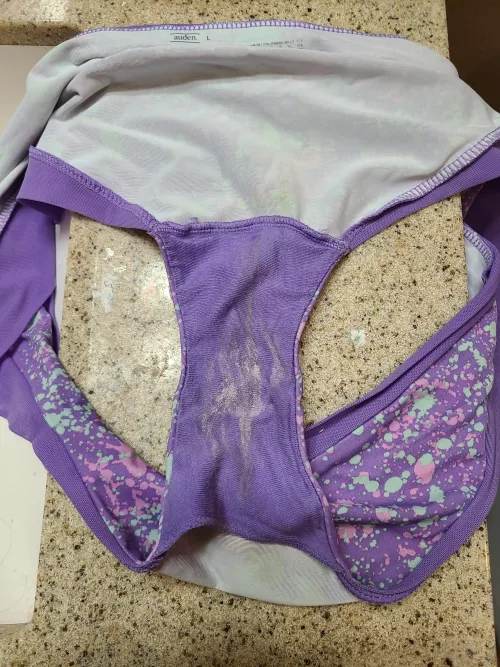 Would you want to stuff these in your mouth? Or maybe use the gusset!