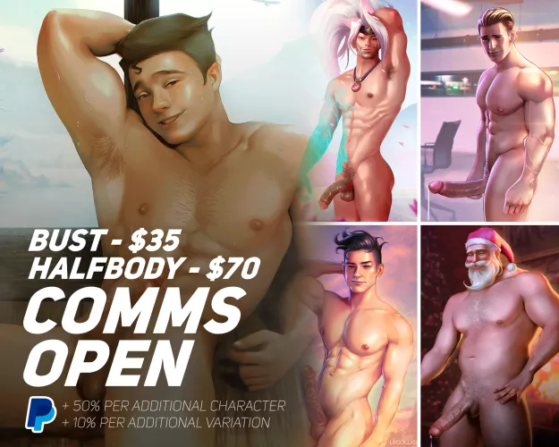 Accepting Bara Commissions! (twt: @legolligator)