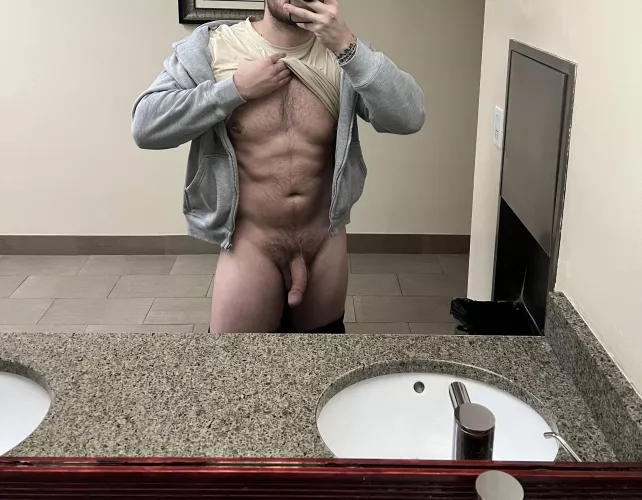 Almost got caught, think they’d mind?