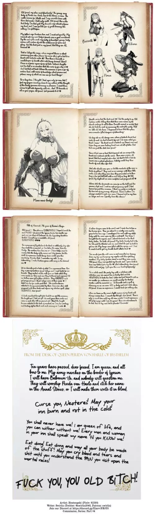 An Old Wizard Body-Swaps His Way Through History, Part 4 [Series] [Body-Swap] [Gender Swap] [Prostitution] [FemDom]