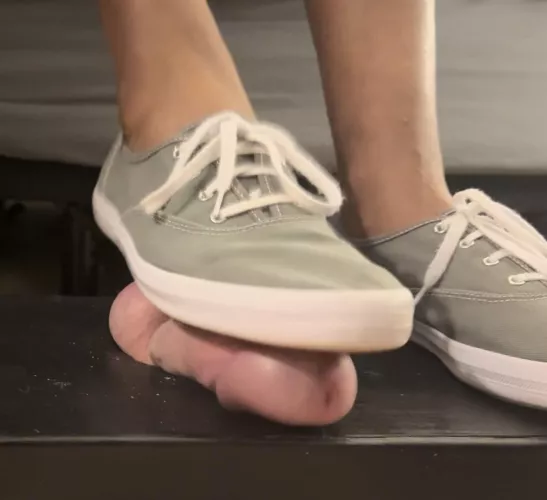 Anyone else like crushing balls in their keds?