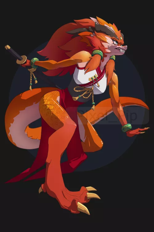 Apologies on last post, here is something sfw I did 😅