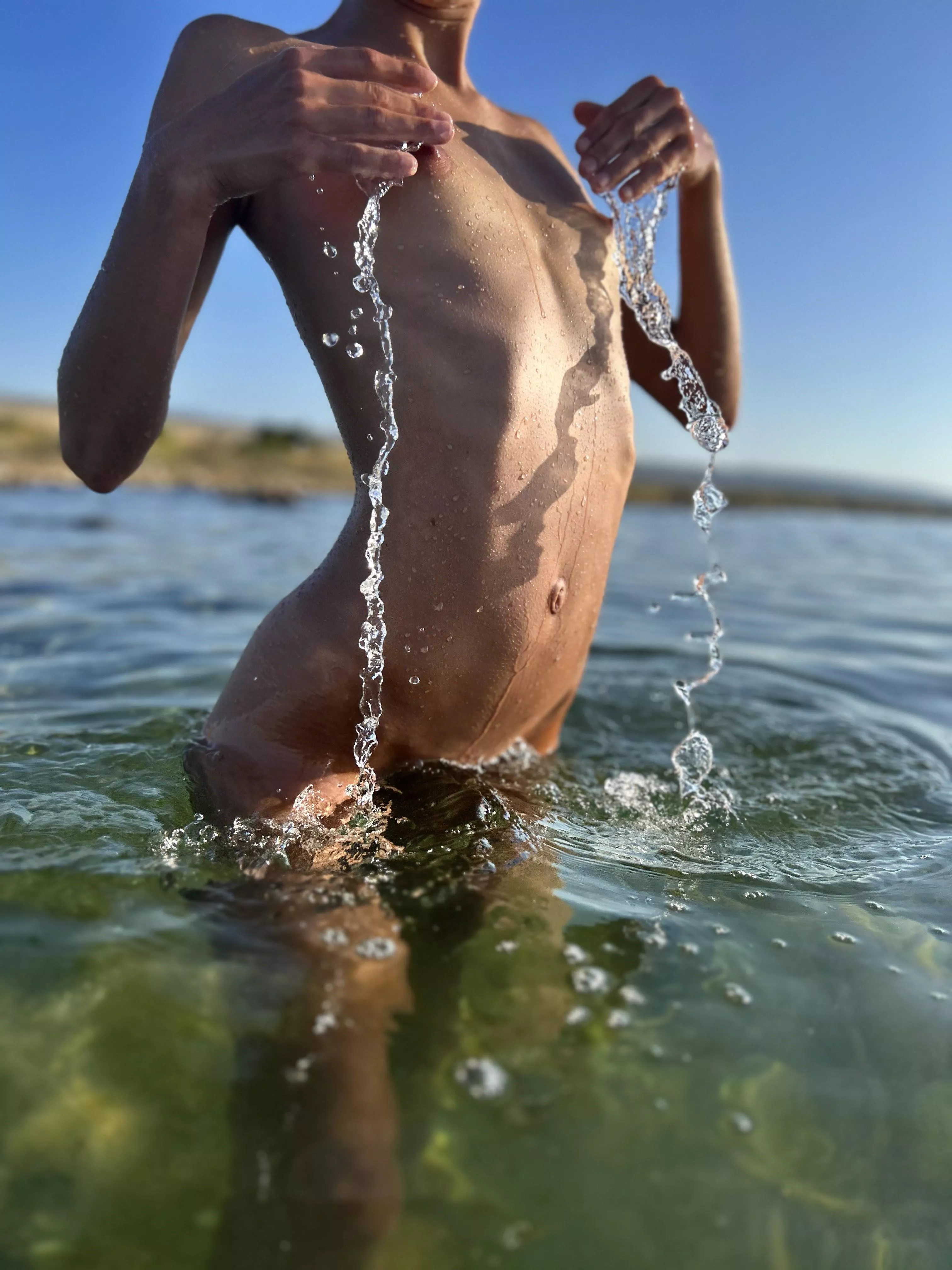 Are you for naked swimming in the sea?