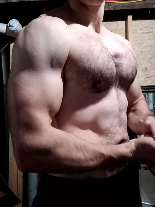 Chest and shoulders day bros (30)