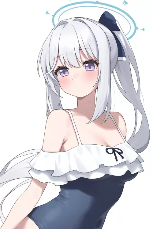 Cute and sexy angel waifu