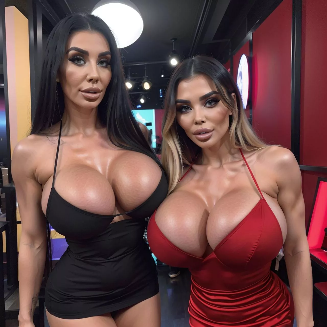 Don't Think This Is Real, But Damn They're Hot.