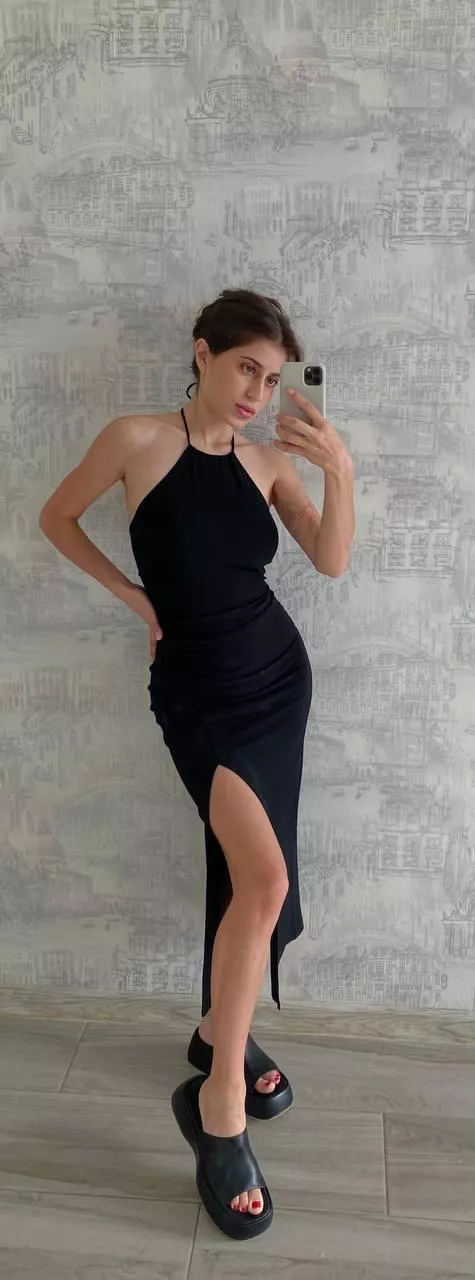 Feeling sexy in black